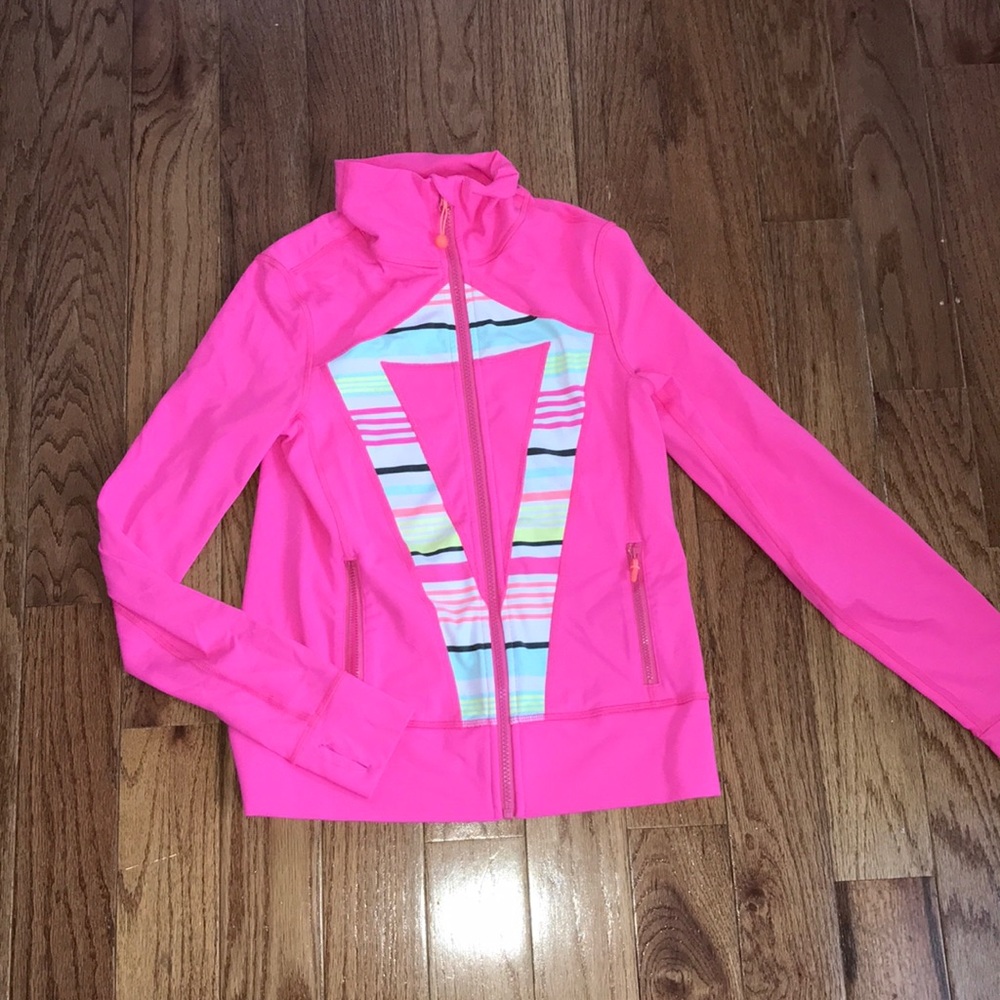 IVIVVA work out jacket pink size 12 girls